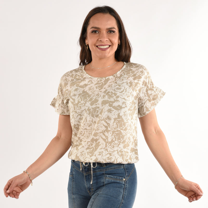 Blusa Ethiopia Manga Corta Rayon Mujer - 2x S/45.00 y 3x S/60.00