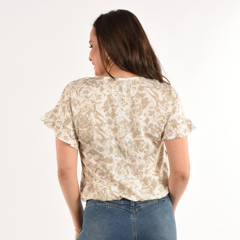Blusa Ethiopia Manga Corta Rayon Mujer - 2x S/45.00 y 3x S/60.00