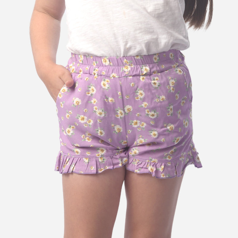 ¡NUEVO! - Short Essie Challis Devlin Niña - 2x S/35.00