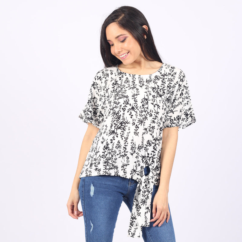 Blusa Ethiopia Challis Manga Corta Mujer - 2x S/45.00 y 3x S/60.00