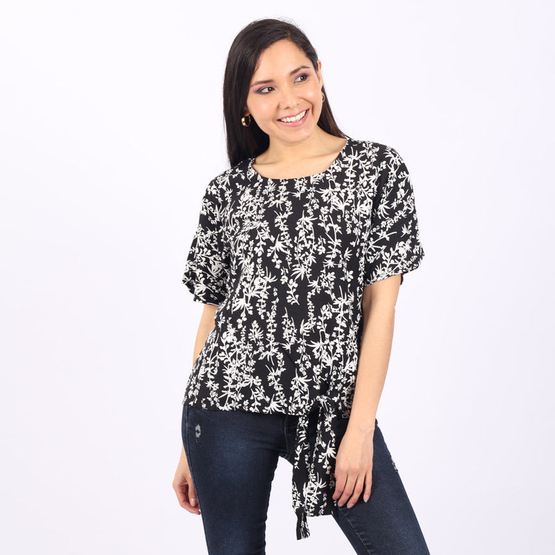 Blusa Ethiopia Challis Manga Corta Mujer - 2x S/45.00 y 3x S/60.00