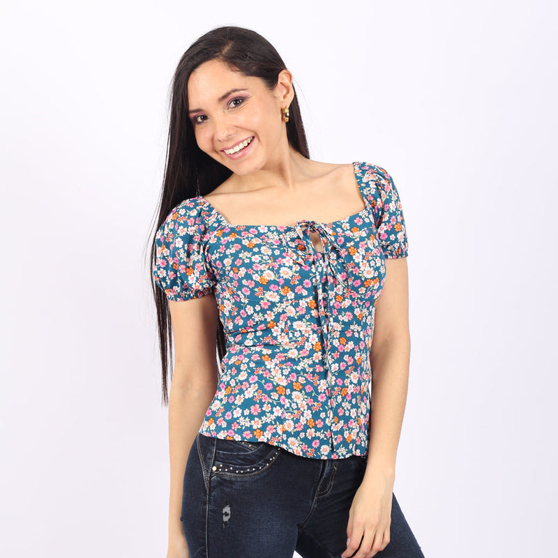 Blusa Ethiopia Manga Corta Mujer - 2x S/45.00 y 3x S/60.00