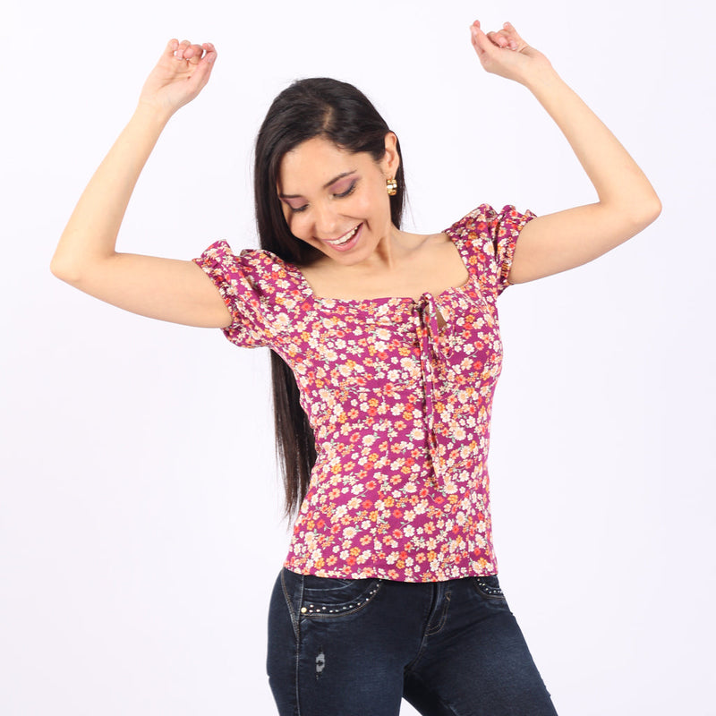 Blusa Ethiopia Manga Corta Mujer - 2x S/45.00 y 3x S/60.00