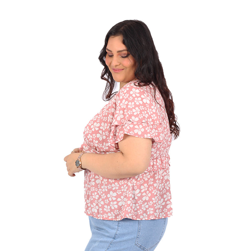 Blusa Magnolia Manga Corta Mujer - 2x S/75.00 y 3x S/90.00
