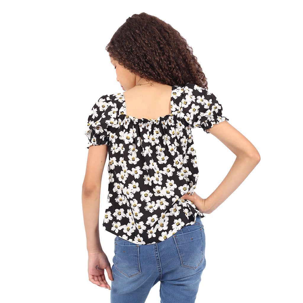 Blusa Essie Manga Corta Niña - 2x S/25.00