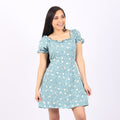 Vestido Ethiopia Challis Manga Corta Mujer - 2x S/70.00
