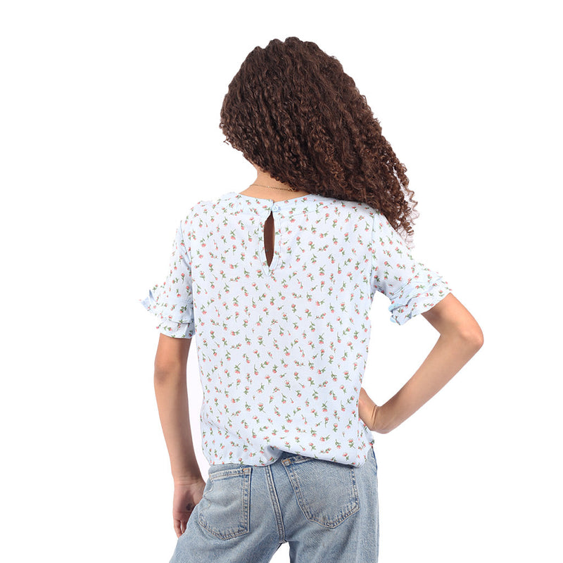 Blusa Essie Manga Corta Niña - 2x S/35.00