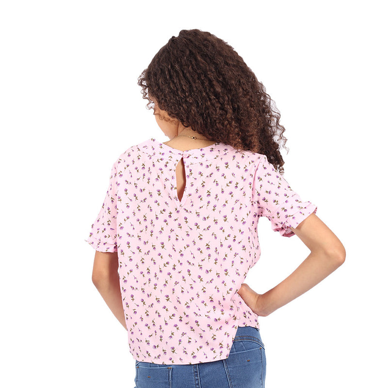 Blusa Essie Manga Corta Niña - 2x S/35.00