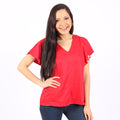 Blusa Ethiopia Challis Manga Corta Mujer - 2x S/45.00 y 3x S/60.00