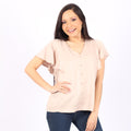 Blusa Ethiopia Challis Manga Corta Mujer - 2x S/45.00 y 3x S/60.00