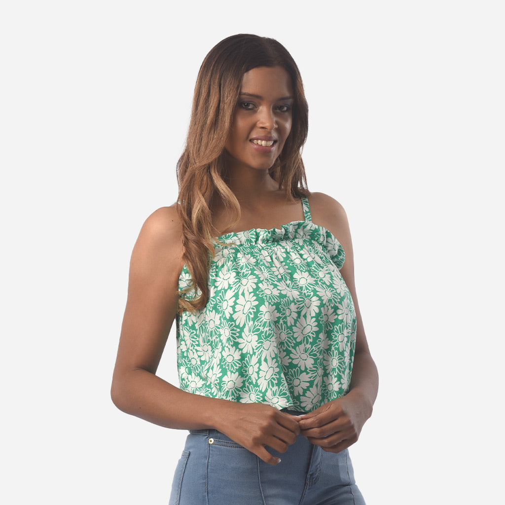 Blusa con Tirantes Ethiopia Chalis Mujer 2x S 25.00