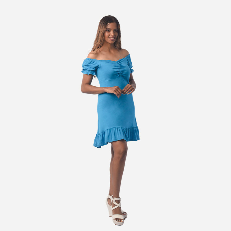 ¡NUEVO! - Vestido Ethiopia Viscosa Manga Corta Mujer