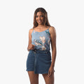 ¡NUEVO! - Blusa Ethiopia Chalis Cuello V Mujer - S/19.90