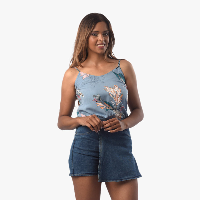 ¡NUEVO! - Blusa Ethiopia Chalis Cuello V Mujer - S/19.90