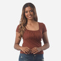 ¡NUEVO! - Polo Ethiopia Algodón Manga Corta Mujer - 2x S/30.00