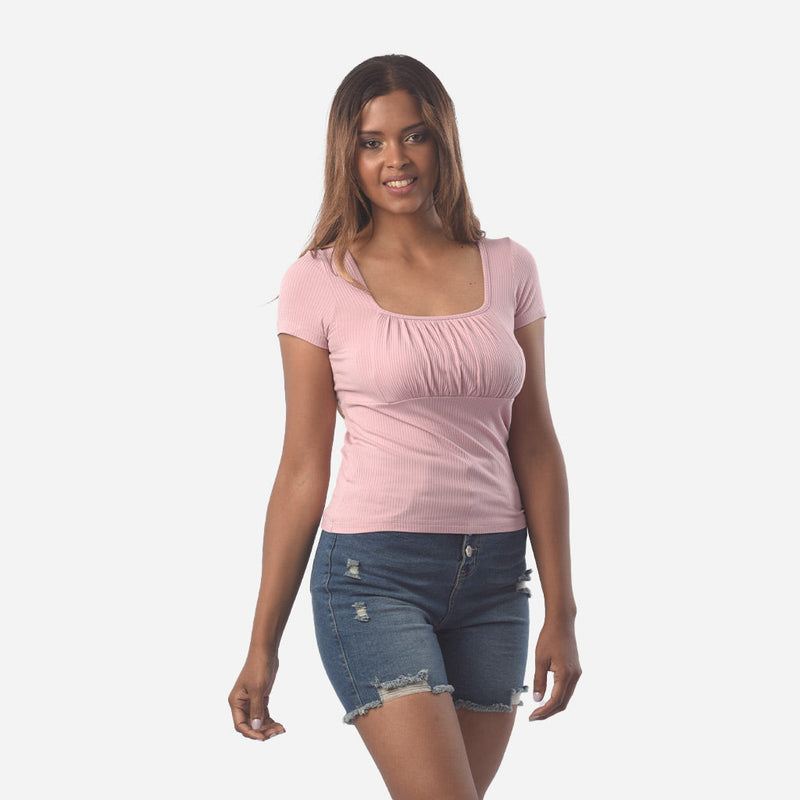 ¡NUEVO! - Polo Ethiopia Algodón Manga Corta Mujer - 2x S/30.00