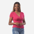 ¡NUEVO! - Polo Ethiopia Viscosa Manga Corta Mujer - 2x S/30.00