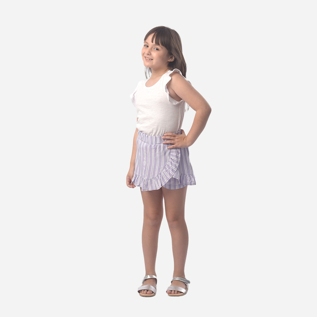 Short Falda Essie Viscosa Niña - S/9.90