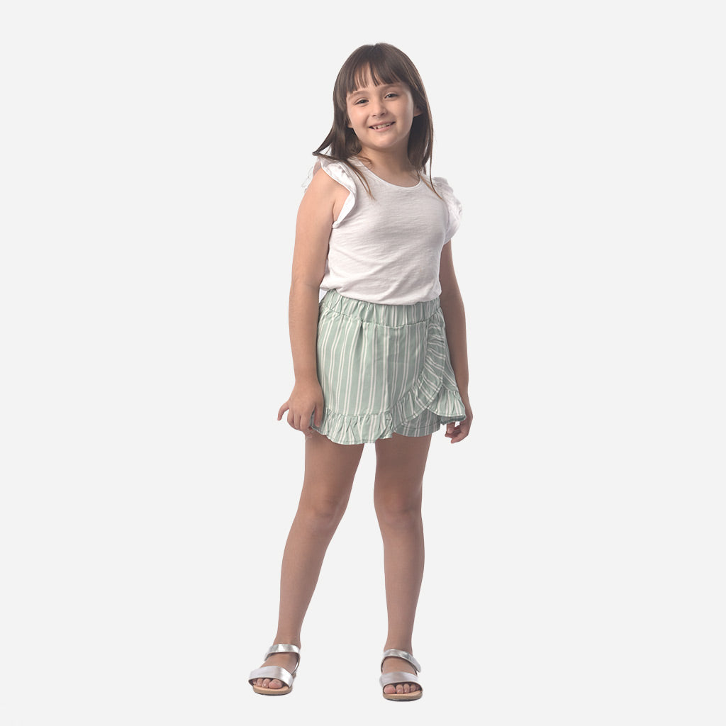 Short Falda Essie Viscosa Niña - S/9.90