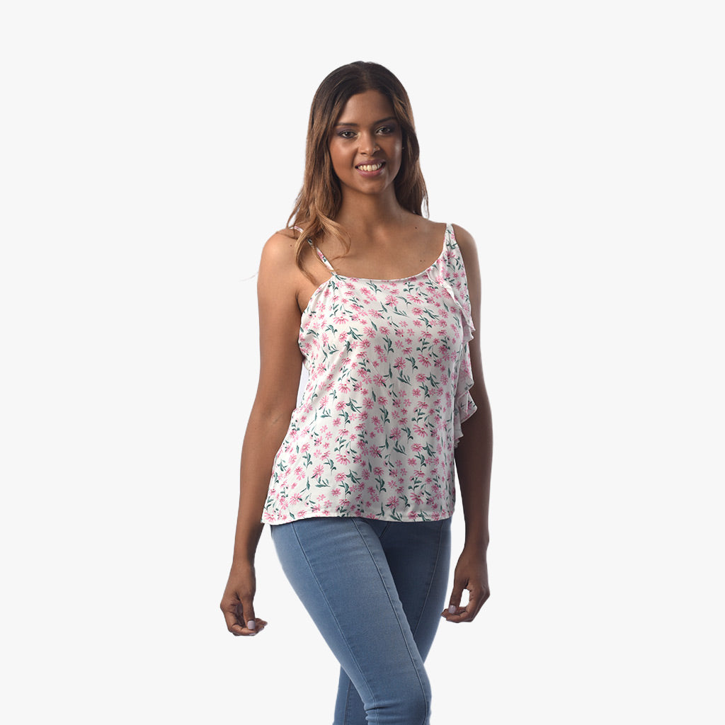 Blusa Ethiopia Challis Manga Cero Mujer