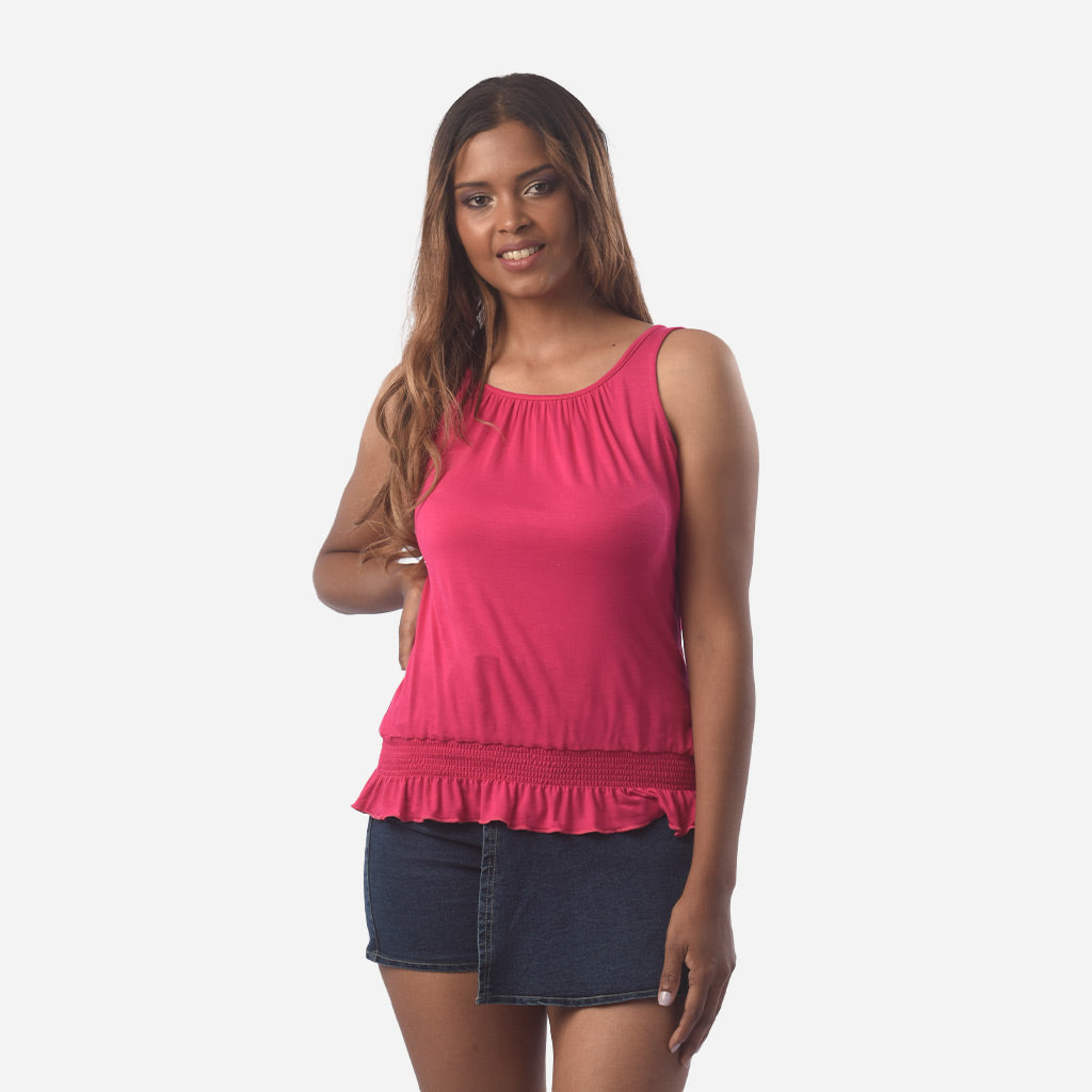 Polo Ethiopia Viscosa Manga Cero Mujer - 2x S/25.00 y 3x S/30.00