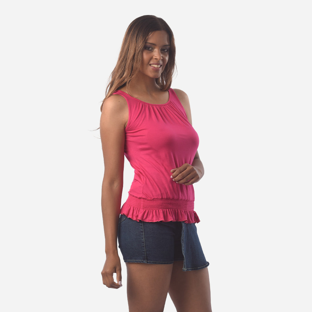 Polo Ethiopia Viscosa Manga Cero Mujer - 2x S/25.00 y 3x S/30.00