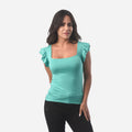 ¡NUEVO! - Polo Ethiopia Viscosa Manga Corta Mujer - 2x S/30.00