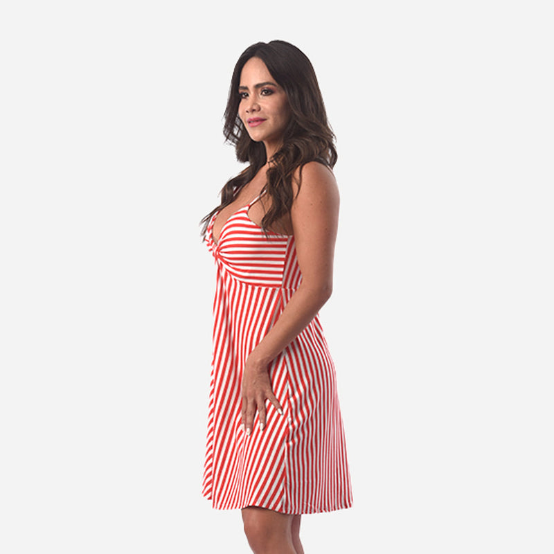 ¡NUEVO! - Vestido Ethiopia Viscosa Manga Corta Mujer