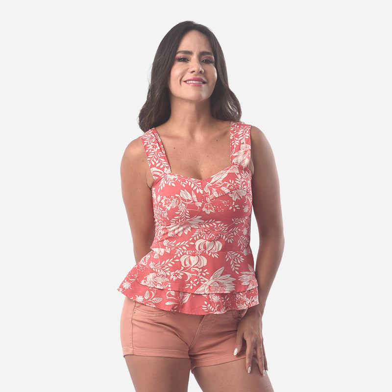 ¡NUEVO! - Blusa Ethiopia Chalis Manga Cero  Mujer