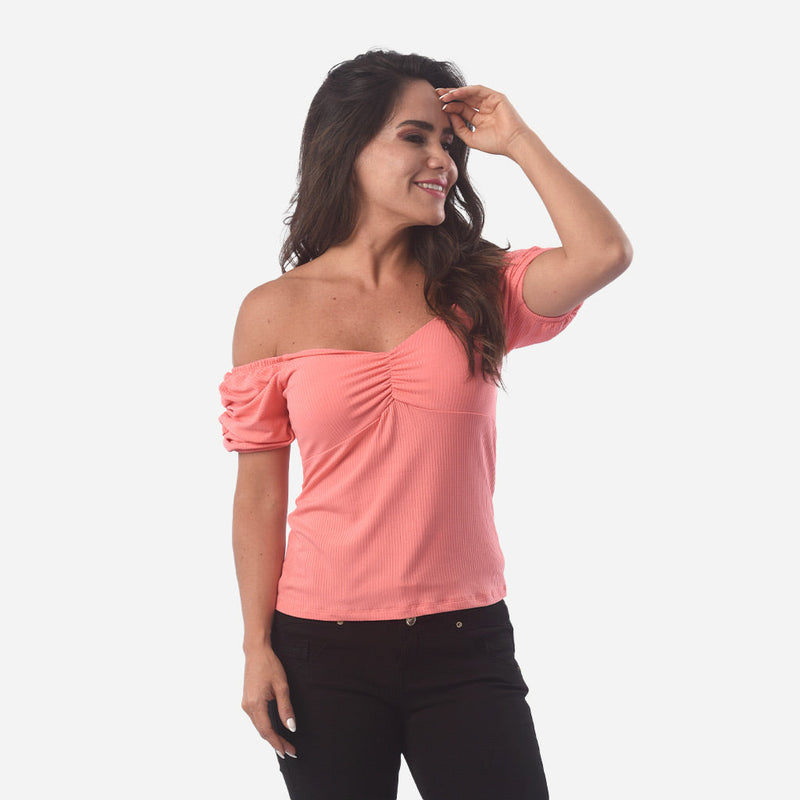 ¡NUEVO! - Polo Ethiopia Rib Manga Corta Mujer