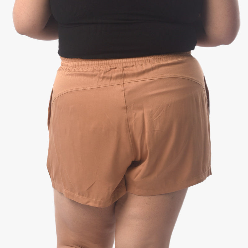 ¡NUEVO! - Short Magnolia Rayon Con Bolsillos Laterales Mujer - 2x S/75.00 y 3x S/90.00