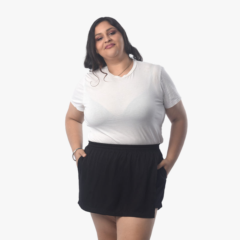 ¡NUEVO! - Short Magnolia Rayon Con Bolsillos Laterales Mujer - 2x S/75.00 y 3x S/90.00
