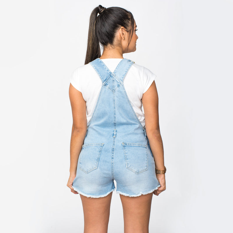 Overol Denim Confort Mujer - 2x S/90.00