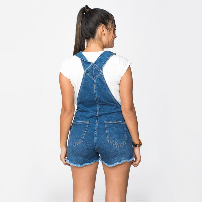 Overol Denim Confort Mujer - 2x S/90.00