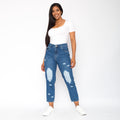 Jean Mom Jean Rígido - S/39.90