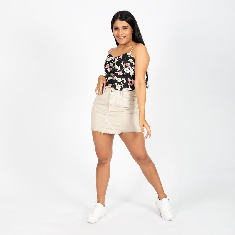 Falda Ethiopia Drill Confort Mujer - S/49.90