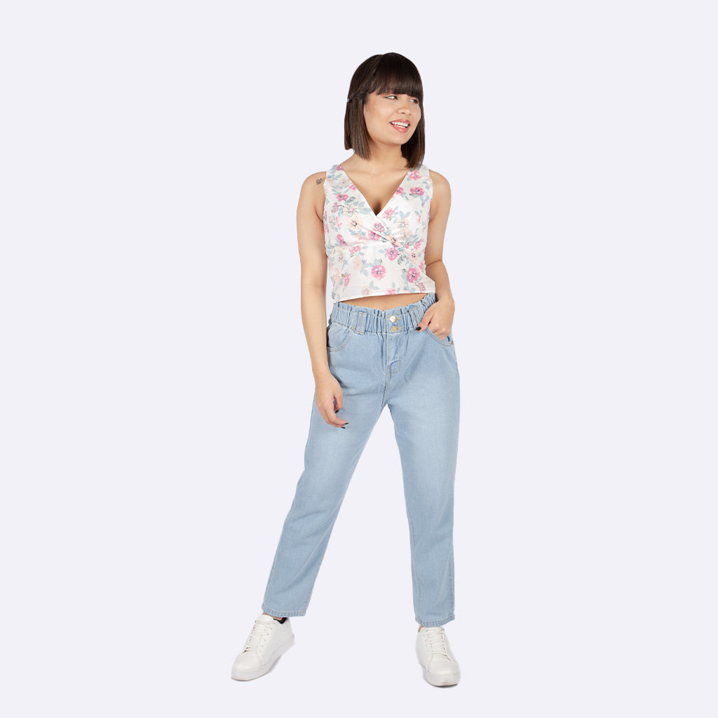 Pantalón Ethiopia Denim Rígido Mujer - 2x S/90.00