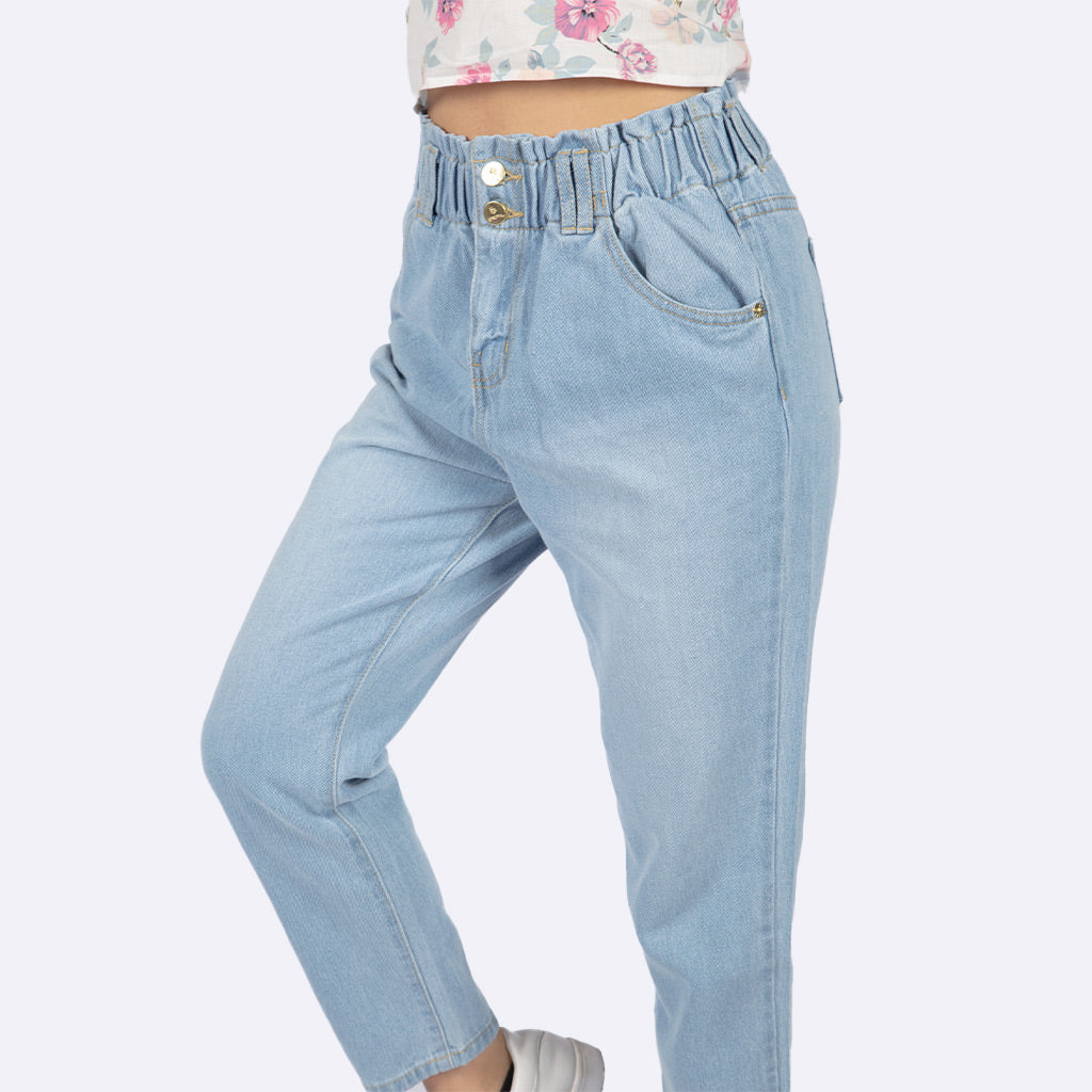 Pantalón Ethiopia Denim Rígido Mujer - 2x S/90.00