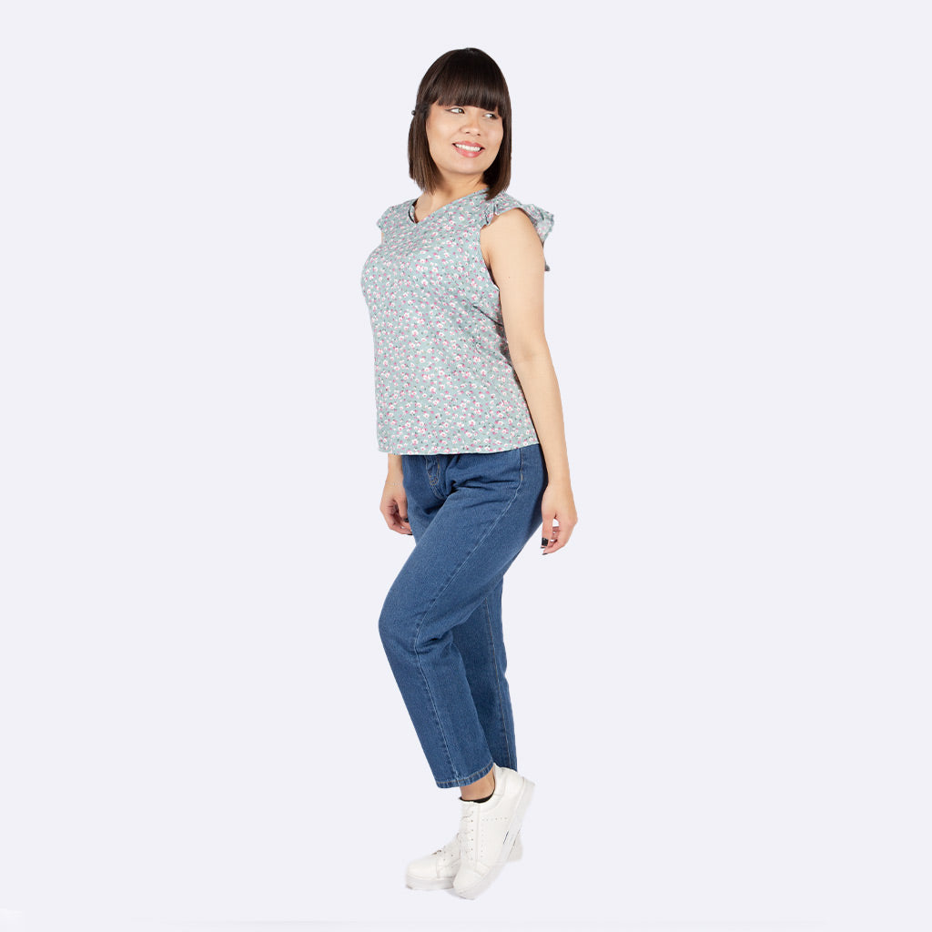 Pantalón Ethiopia Denim Rígido Mujer - 2x S/90.00