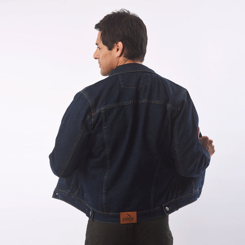 ¡NUEVO! - Casaca Jordache Denim Rigido Hombre - 2x S/150.00