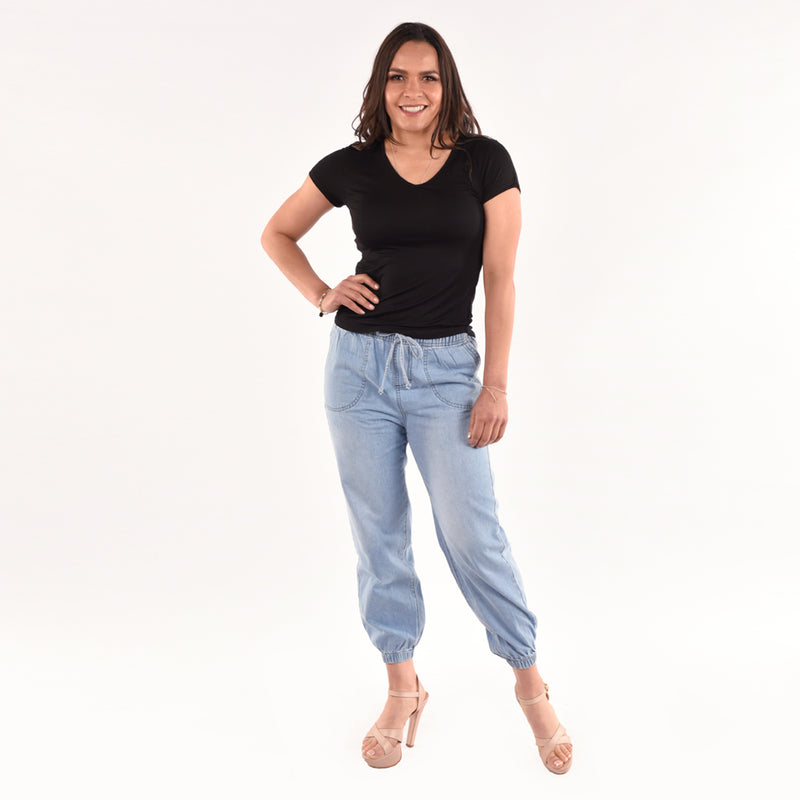 Jogger Ethiopia Denim Rígido - 2x S/90.00 y 3x S/120.00