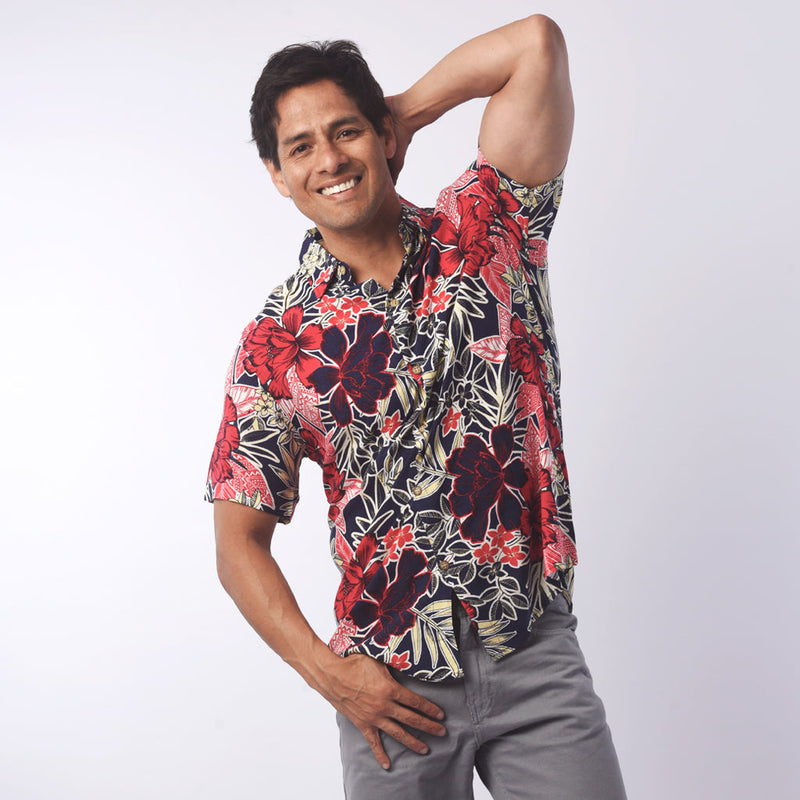 ¡NUEVO! - Camisa Chiemsee Challis Manga Corta Hombre - S/19.90