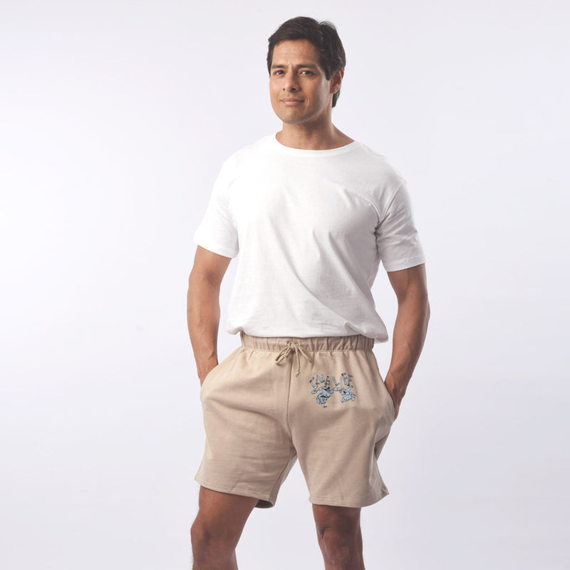 ¡NUEVO! - Short Los Picapiedra French Terry Hombre - 2x S/25.00
