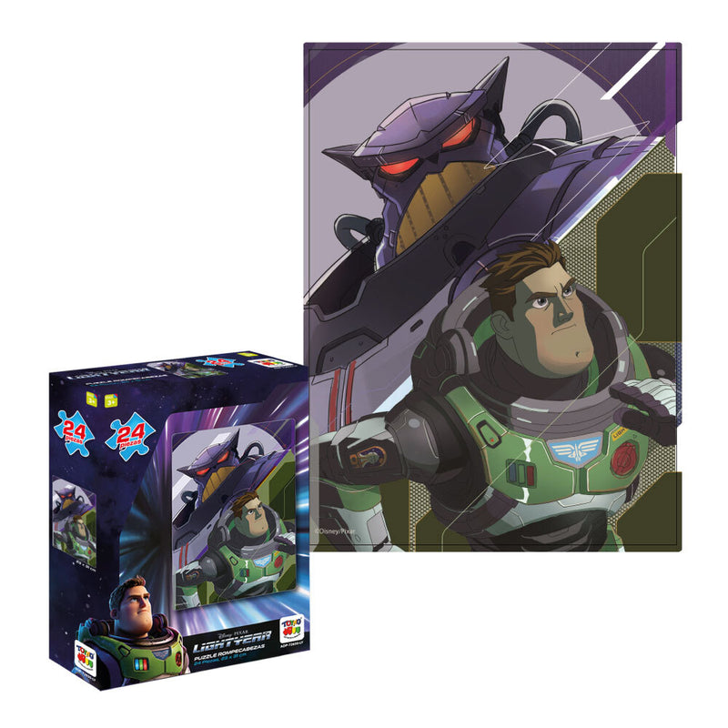 PUZZLE 24 PCS 2 MODELOS BUZZ LIGHTYEAR - S/7.90