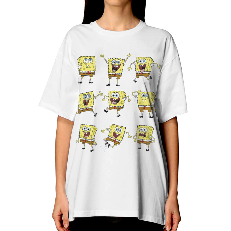Polo Bob Esponja Manga Corta Mujer - S/19.90