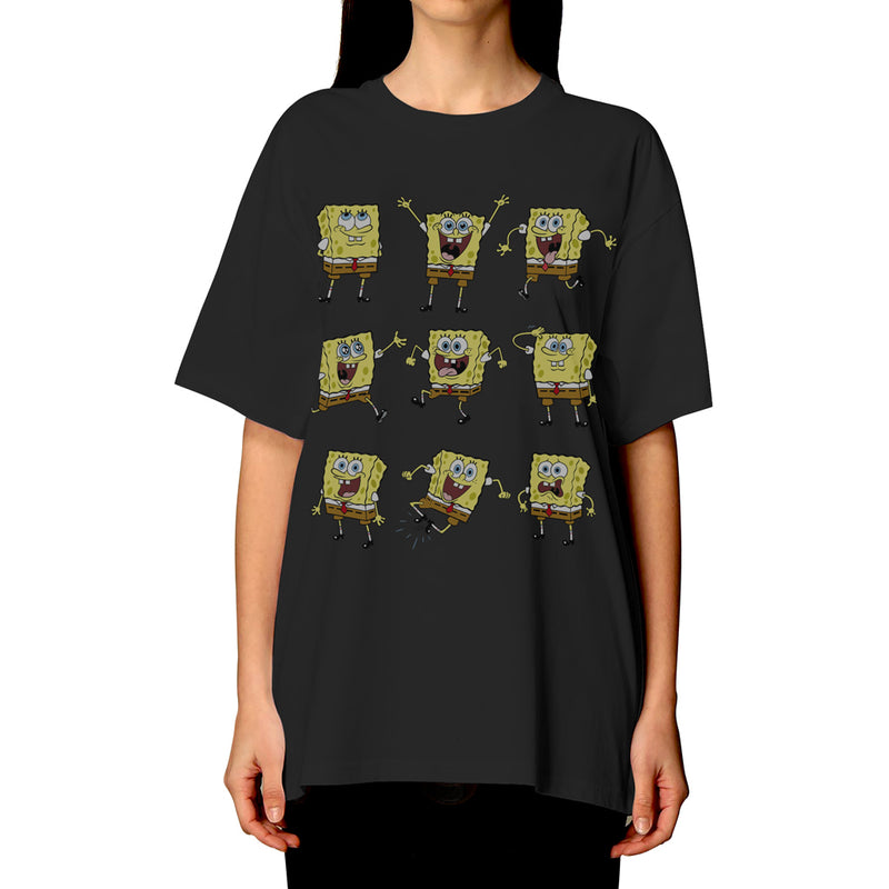 Polo Bob Esponja Manga Corta Mujer - S/19.90