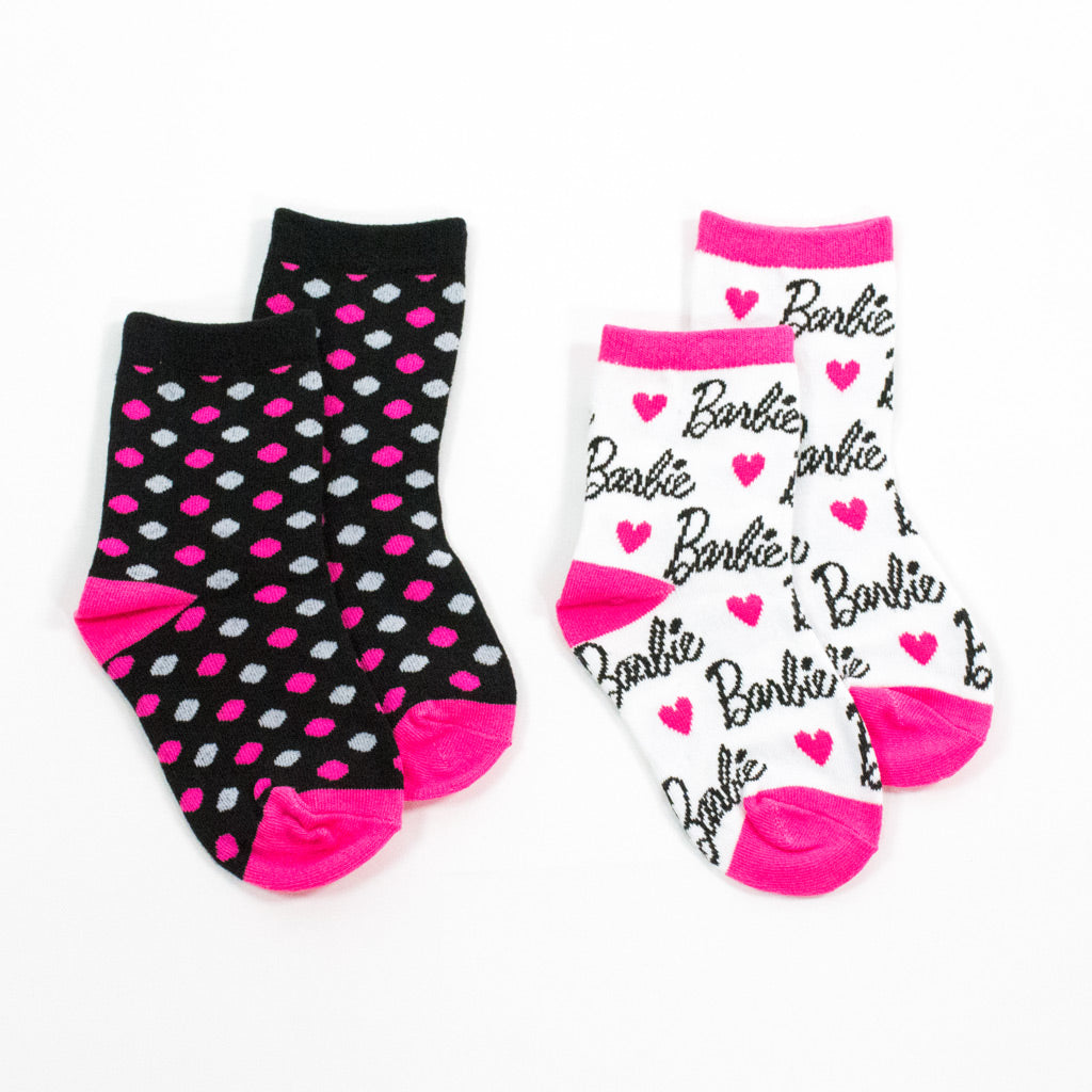 Pack x 2 Pares De Medias Barbie Niña - S/5.00