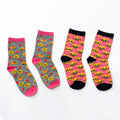Pack x 2 Pares De Medias Emoji Niña - S/5.00