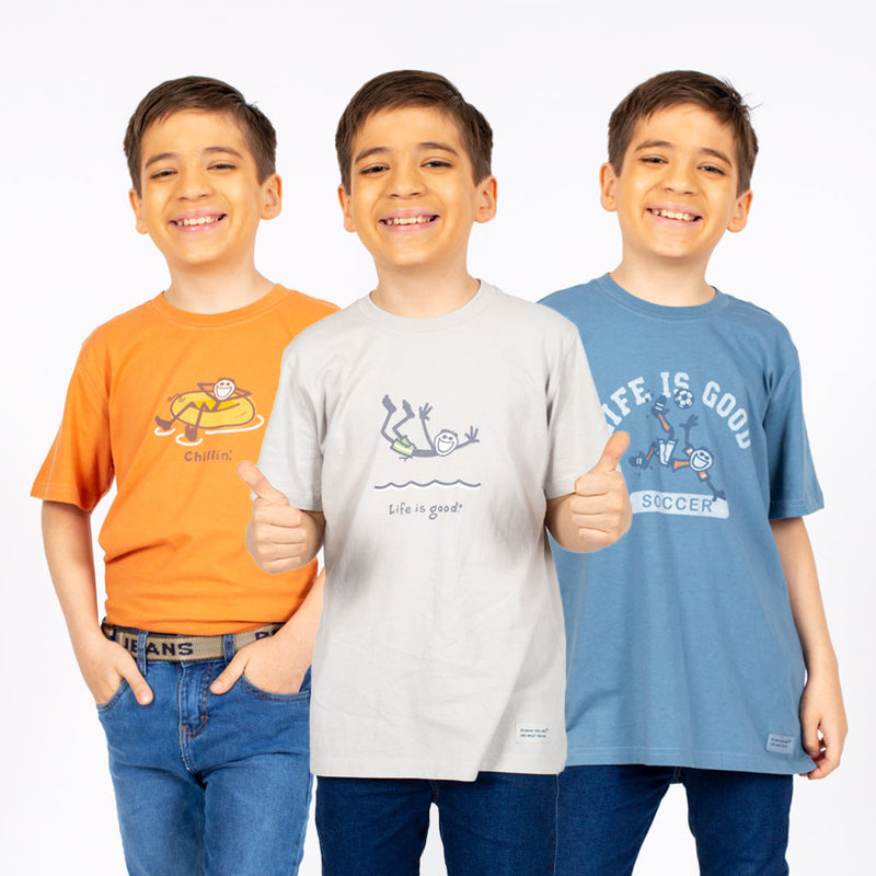 Pack Sorpresa x 3 Polos Manga Corta Niño - 1 Pack x S/30.00
