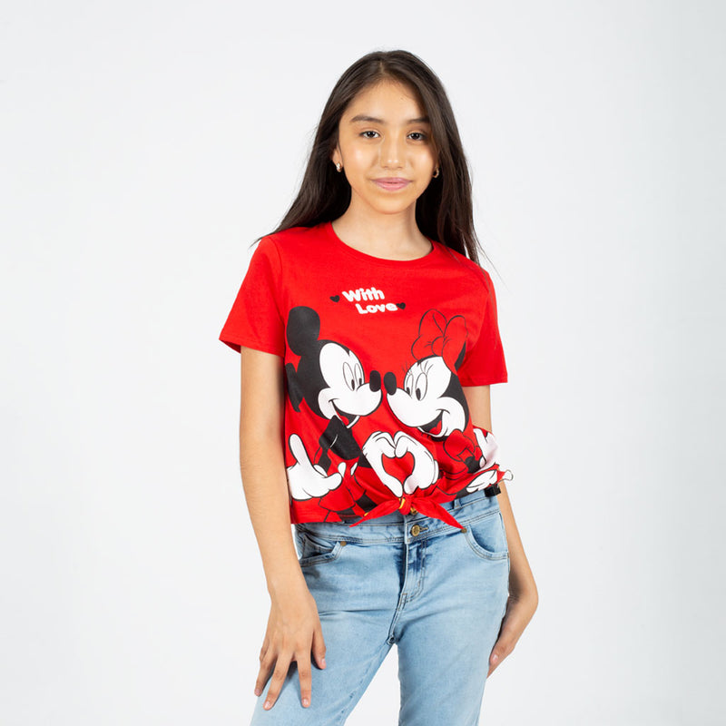 Polo Minnie Mouse Manga Corta Niña - 2x S/45.00 y 3x S/60.00